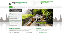 Desktop Screenshot of prague-segway-tours.com